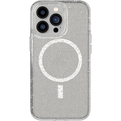 Tech21 Säihkyvä suojakotelo iPhone 13 PRO 6.1" Hopea Stardust - Puhelimen kuori Tech21 Säihkyvä suojakotelo iPhone 13 PRO 6.1" Hopea Stardust - Puhelimen kuori