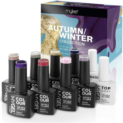 Mylee - Mygel - Autumn Winter - 8x10ml - Gel Nail Polish Mylee - Mygel - Autumn Winter - 8x10ml - Gel Nail Polish