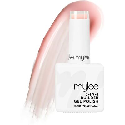 Gel Constructeur 5-en-1 Pêche Mylee - Vernis à Ongles 15 ml - Publicité Gel Constructeur 5-en-1 Pêche Mylee - Vernis à Ongles 15 ml - Publicité