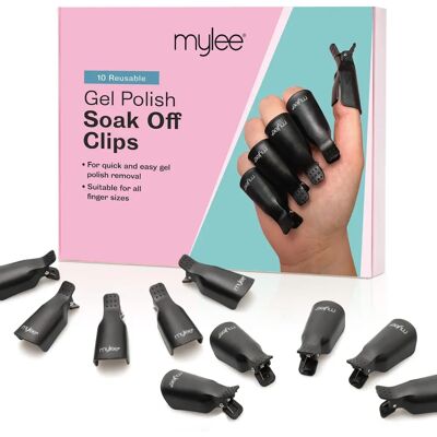 Mylee - Conjunto de Clips para unhas - Plástico - Reutilizável - Clips de unhas Mylee - Conjunto de Clips para unhas - Plástico - Reutilizável - Clips de unhas