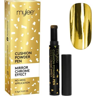 Stylo Chrome Or Mylee - Outil pour Ongles - Publicité Stylo Chrome Or Mylee - Outil pour Ongles - Publicité