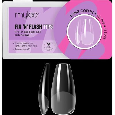 Mylee - FIX 'N' FLASH Tips Kunstnägel - Nail Tips - Publicité Mylee - FIX 'N' FLASH Tips Kunstnägel - Nail Tips - Publicité
