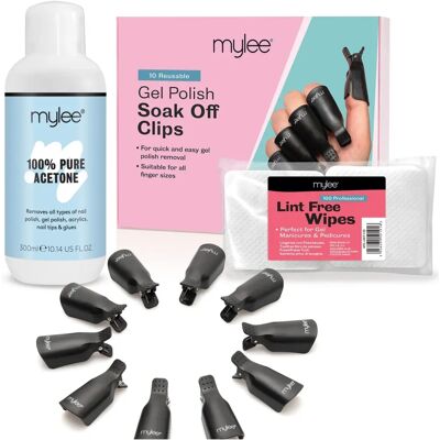 Mylee Marque Modèle - Ensemble Détachant Gel pour Ongles - Publicité Mylee Marque Modèle - Ensemble Détachant Gel pour Ongles - Publicité