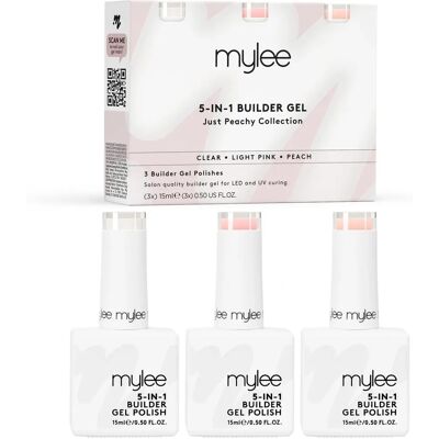 Mylee Marque 5-en-1 Gel de construction - Just Peachy - Gel de construction - Publicité Mylee Marque 5-en-1 Gel de construction - Just Peachy - Gel de construction - Publicité
