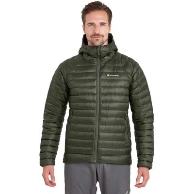Montane - Anti-Freeze Hoodie - Verde - XXL - Hoodie Montane - Anti-Freeze Hoodie - Verde - XXL - Hoodie