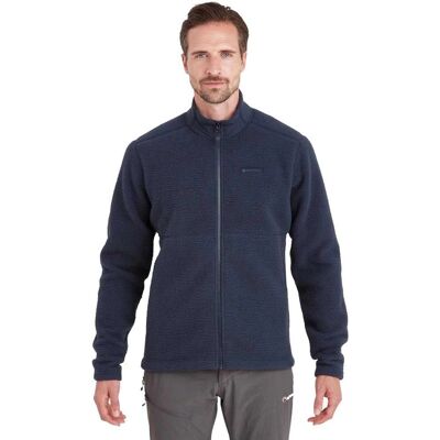 Giacca in pile Eco Montane Chonos - Blu Eclissi Giacca in pile Eco Montane Chonos - Blu Eclissi