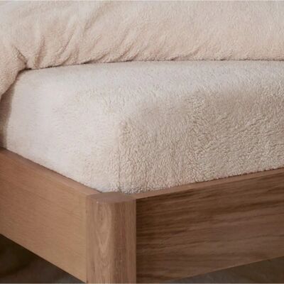 Drap-housse Sleepdown Teddy Fleece - Laine polaire chaude et douillette Drap-housse Sleepdown Teddy Fleece - Laine polaire chaude et douillette