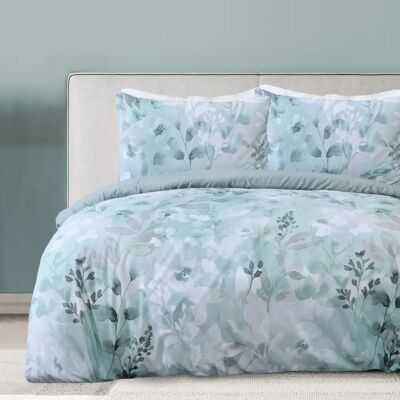 Sleepdown - Botanical Reversible Set - King - Botanical Leaves - Bedding Sleepdown - Botanical Reversible Set - King - Botanical Leaves - Bedding