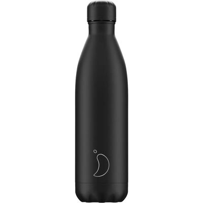 Chilly's Monochrome Matt Edition B750MOABL Trinkflasche 750 ml Edelstahl Chilly's Monochrome Matt Edition B750MOABL Trinkflasche 750 ml Edelstahl