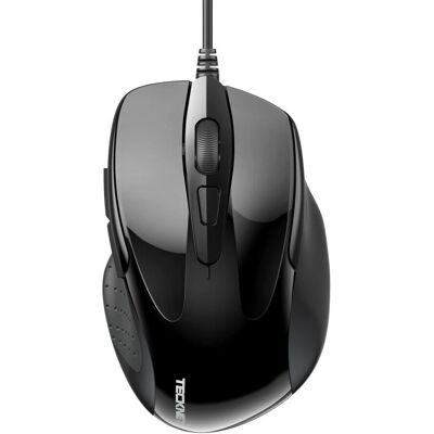 TeckNet - USB Wired Mouse - 6400 DPI - 6-Button - Mouse TeckNet - USB Wired Mouse - 6400 DPI - 6-Button - Mouse