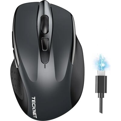 TeckNet Online Bluetooth - BT 5.0/3.0+2.4G - 4800 DPI - Mouse TeckNet Online Bluetooth - BT 5.0/3.0+2.4G - 4800 DPI - Mouse