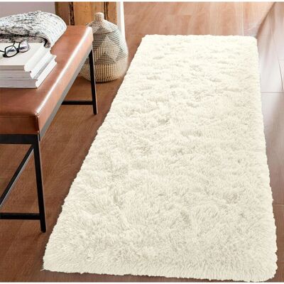 Imperial - Rooms Cream Runner Rug - Cream - Fluffy - Rug Imperial - Rooms Cream Runner Rug - Cream - Fluffy - Rug
