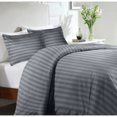 Imperial Rooms - Grey Stripe Duvet Cover - Duvet Cover Imperial Rooms - Grey Stripe Duvet Cover - Duvet Cover