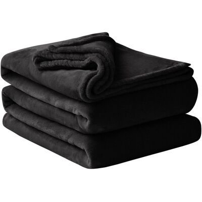 Imperial - Rooms King - Black - Plush Fleece - Blanket Imperial - Rooms King - Black - Plush Fleece - Blanket