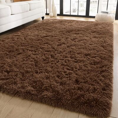 Imperial Rooms - 160x230cm - Brown - Shaggy - Area Rug Imperial Rooms - 160x230cm - Brown - Shaggy - Area Rug