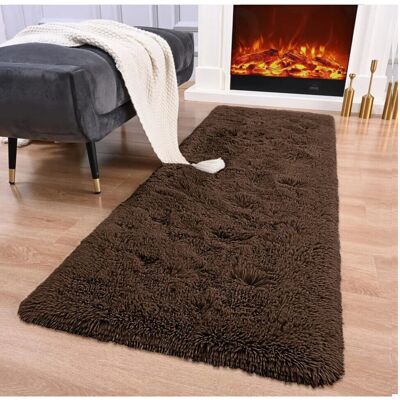Imperial Rooms - 60x220cm - Brown - Runner Rug Imperial Rooms - 60x220cm - Brown - Runner Rug