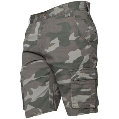 Kruze By Enzo Camo Shorts - Katoenen Camouflage - Maat 42 - Shorts Kruze By Enzo Camo Shorts - Katoenen Camouflage - Maat 42 - Shorts