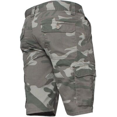 Kruze By Enzo Camo Shorts - Katoen - Maat 44 Kruze By Enzo Camo Shorts - Katoen - Maat 44