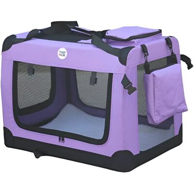 HugglePets Small Purple Foldable Pet Carrier HugglePets Small Purple Foldable Pet Carrier