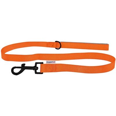 HugglePets Orange Padded Nylon Dog Lead - Dog Lead HugglePets Orange Padded Nylon Dog Lead - Dog Lead