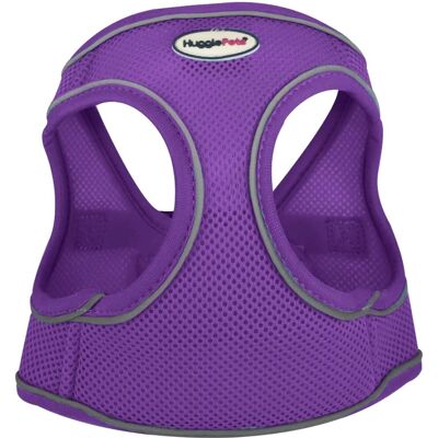 HugglePets Purple Small Step In Air Mesh Dog Harness - Dog Harness HugglePets Purple Small Step In Air Mesh Dog Harness - Dog Harness