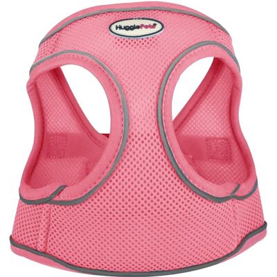 HugglePets Medium Pink Step In Air Mesh Dog Harness - Dog Harness HugglePets Medium Pink Step In Air Mesh Dog Harness - Dog Harness