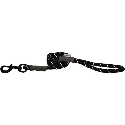 HugglePets Reflective Rope - Black - 107 cm x 1.2 cm - Dog lead HugglePets Reflective Rope - Black - 107 cm x 1.2 cm - Dog lead