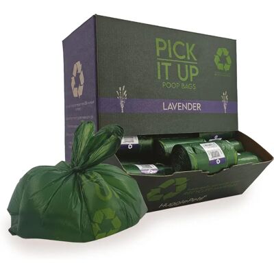 HugglePets Pick It Up Lavender Dog Poop Bags HugglePets Pick It Up Lavender Dog Poop Bags