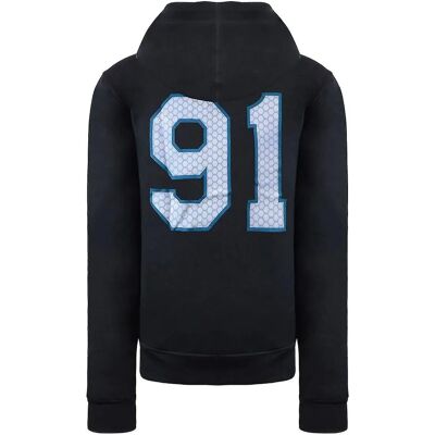 Mitchell & Ness Charlotte Hornets 1991 All Star Hoodie - Schwarz Baumwolle - S Mitchell & Ness Charlotte Hornets 1991 All Star Hoodie - Schwarz Baumwolle - S