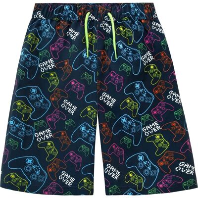 Harry Bear Gaming Badehosen für Jungen - Badehosen, Blau, 11-12 Jahre Harry Bear Gaming Badehosen für Jungen - Badehosen, Blau, 11-12 Jahre