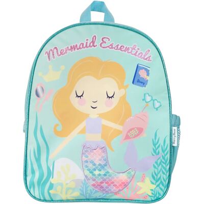 Harry Bear Mermaid Backpack Blue - Backpack Harry Bear Mermaid Backpack Blue - Backpack