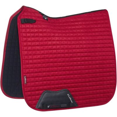 LeMieux - ProSport Suede Dressage Square - Chilli - Saddle Pad - Publicité LeMieux - ProSport Suede Dressage Square - Chilli - Saddle Pad - Publicité