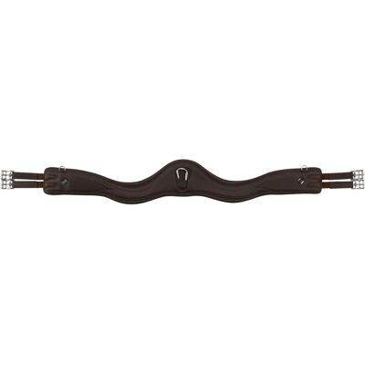LeMieux Gel-Tek Anatomic Curve Jumping Girth - Brown LeMieux Gel-Tek Anatomic Curve Jumping Girth - Brown
