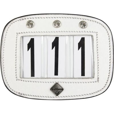LeMieux Leder-Nummernhalter - Sattelzubehör LeMieux Leder-Nummernhalter - Sattelzubehör