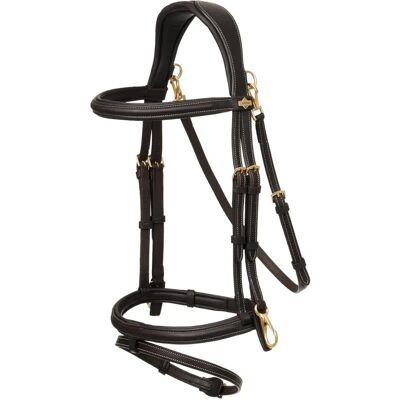 LeMieux Full Brown Work Bridle - Horse Equipment LeMieux Full Brown Work Bridle - Horse Equipment