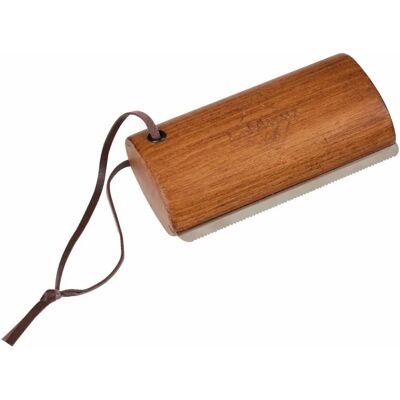 Brosse de Mue de Cheval LeMieux Artisan - Dents Métalliques, Poignée en Bois - Publicité Brosse de Mue de Cheval LeMieux Artisan - Dents Métalliques, Poignée en Bois - Publicité