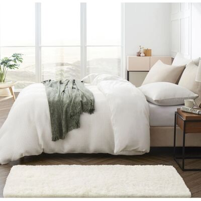 Oxford Homeware 80cm x 150cm Cream Non Slip Rug - Area Rug Oxford Homeware 80cm x 150cm Cream Non Slip Rug - Area Rug