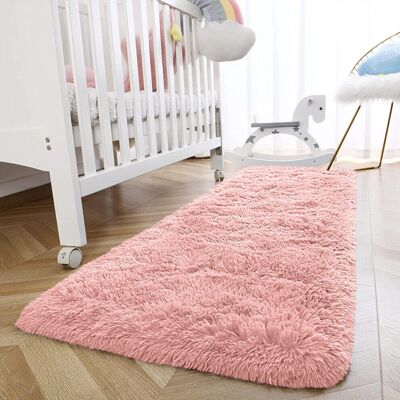 SUPREME BEDDING LTD - Pink Runner - 80x150cm - Hallway - Rug SUPREME BEDDING LTD - Pink Runner - 80x150cm - Hallway - Rug
