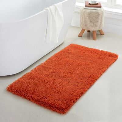 Yorkshire Bedding - Shag Rug - Orange - 60x110cm - Rug Yorkshire Bedding - Shag Rug - Orange - 60x110cm - Rug