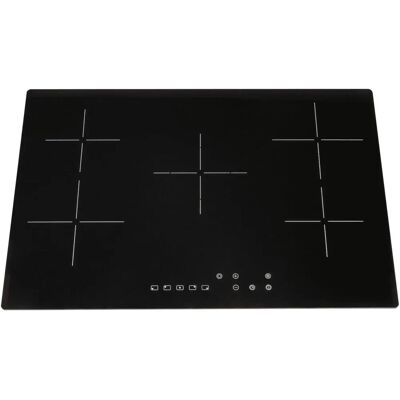 SIA CERH75BL 75cm Black 5 Zone Frameless Touch Control Electric Ceramic Hob SIA CERH75BL 75cm Black 5 Zone Frameless Touch Control Electric Ceramic Hob