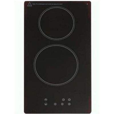 Sia - CERH315BL - 30cm - 2 Zones - Ceramic Hob Sia - CERH315BL - 30cm - 2 Zones - Ceramic Hob