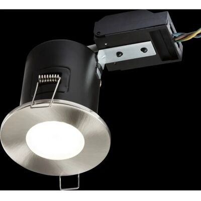 Knightsbridge - Faretto incasso GU10 protezione antincendio - Brushed Chrome - 230V - 35W - Recessed luminaire Knightsbridge - Faretto incasso GU10 protezione antincendio - Brushed Chrome - 230V - 35W - Recessed luminaire