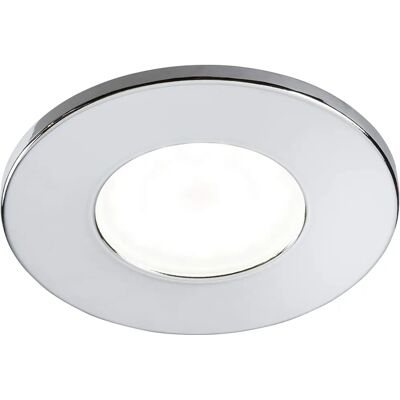 Knightsbridge GU10 Fire-Resistant Fixed Downlight - Chrome Knightsbridge GU10 Fire-Resistant Fixed Downlight - Chrome