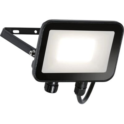 Knightsbridge Black LED Spotlight - LED, 20W, IP65 Knightsbridge Black LED Spotlight - LED, 20W, IP65