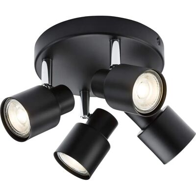 Knightsbridge GU10 Adjustable Steel Recessed Spotlight - 50W - IP20 Knightsbridge GU10 Adjustable Steel Recessed Spotlight - 50W - IP20