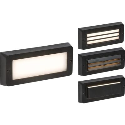 Knightsbridge LED CCT Wall Light - Surface Mount - Black - 230V 5W Knightsbridge LED CCT Wall Light - Surface Mount - Black - 230V 5W