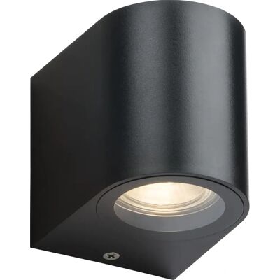 Knightsbridge Alana - Wall Lamp - IP65 GU10 - Black Knightsbridge Alana - Wall Lamp - IP65 GU10 - Black