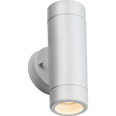 Knightsbridge EAMON - White Up/Down Wall Light - Wall Lamp Knightsbridge EAMON - White Up/Down Wall Light - Wall Lamp