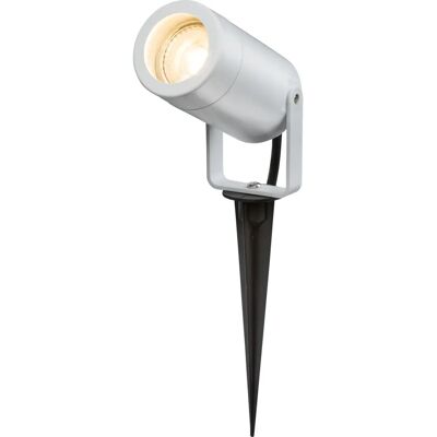 Knightsbridge Eamon - Outdoor Wall Light - IP65 Waterproof GU10 230V White Knightsbridge Eamon - Outdoor Wall Light - IP65 Waterproof GU10 230V White