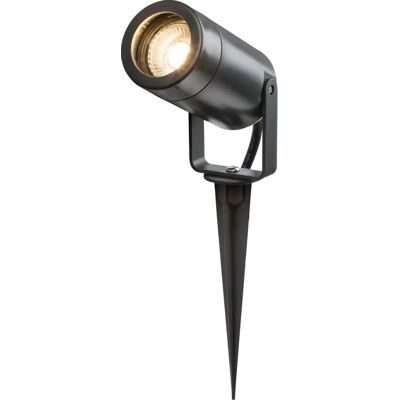 Knightsbridge Eamon - Outdoor Spike Light - IP65 GU10 230V - Antracite Knightsbridge Eamon - Outdoor Spike Light - IP65 GU10 230V - Antracite